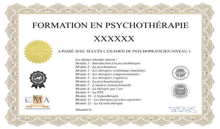 Formation Psychothérapie au Canada