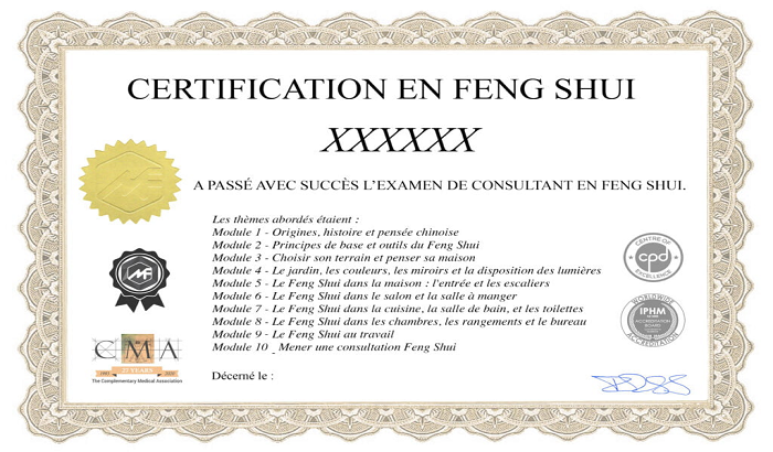 Formation en Feng Shui au Maroc