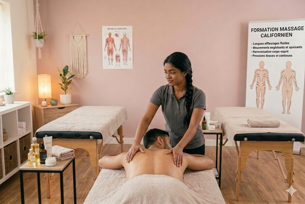Formation massage Californien