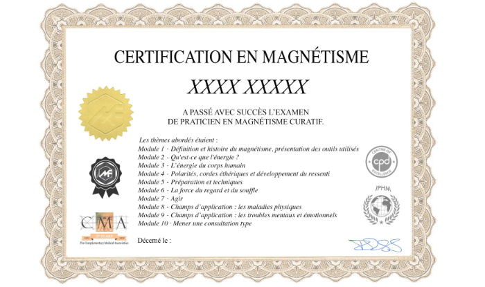 Formation Magnétiseur à Biarritz
